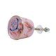 Pink Octagon Ceramic Floral Drawer Knobs and Pulls